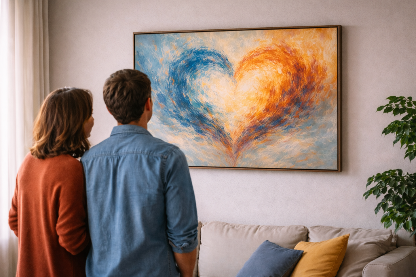 HeartCanvas™ – Custom Hand-Painted Emotional Artwork